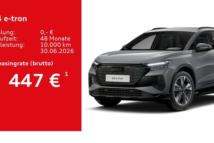 Audi Q4 e-tron 10.000 km 43.880 &euro; Würzburg 97076