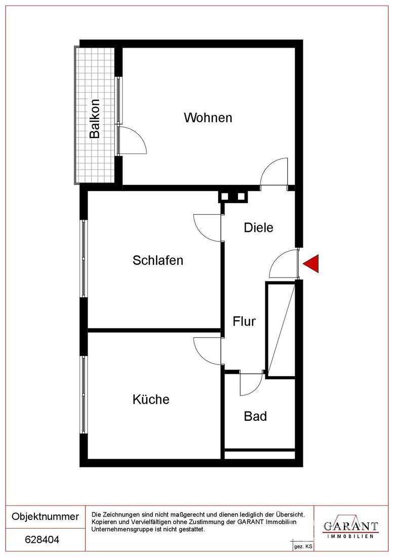Über den Dächern von Würzburg... 2 zimmer