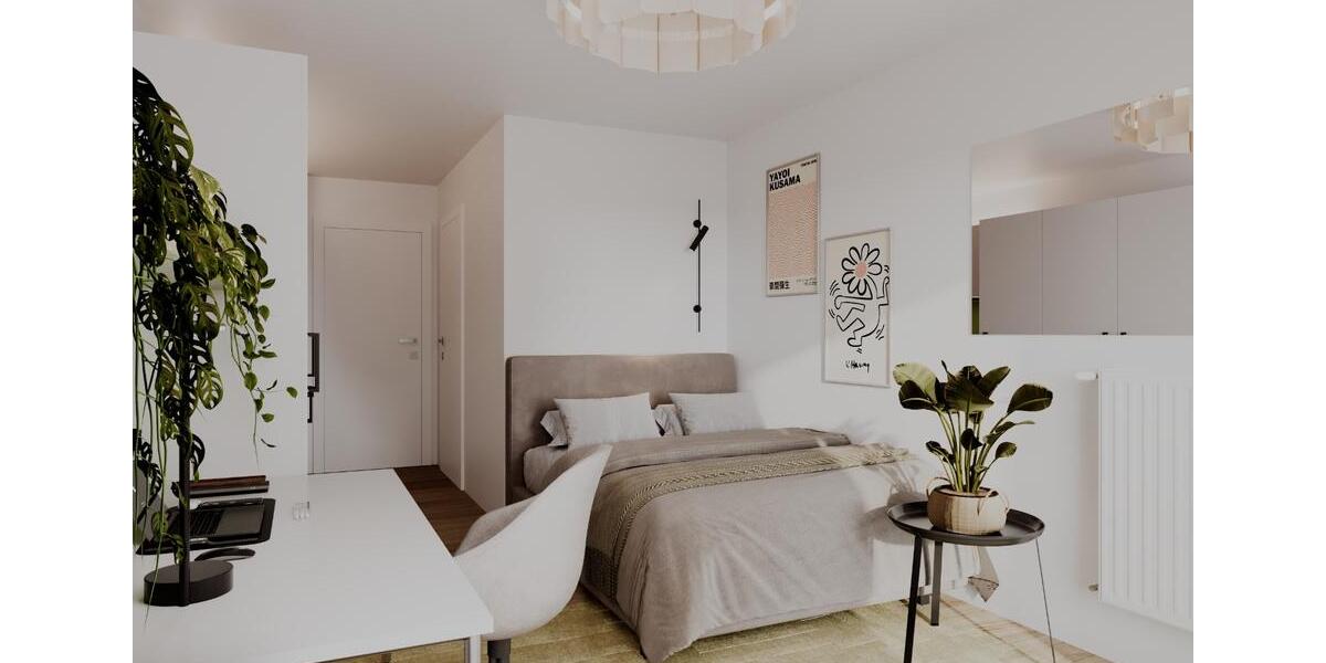 Erdgeschoßwohnung Würzburg Lengfeld - 1 Zimmer, 22 m&sup2;, 153.000&euro; | Angebot:26071661