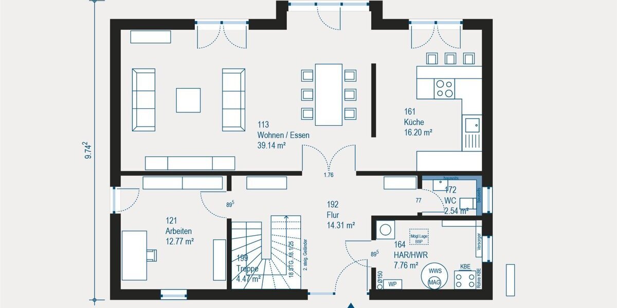 Inklusive Grundstück und freie Planung - KfW40-QNG möglich - Rufen Sie uns gerne an ! - Einfamilienhaus Kitzingen Sickershausen | Angebot:27312091