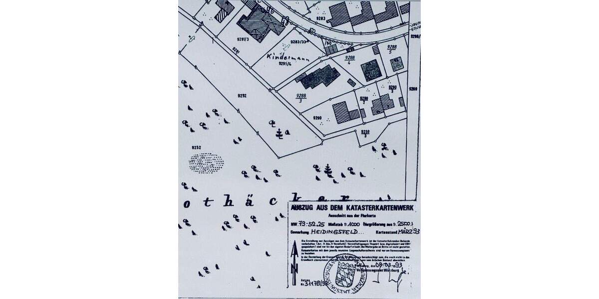Grundstück Würzburg Steinbachtal - 990.000&euro; | Angebot:25716258