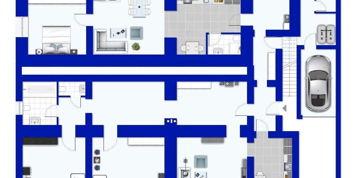 Etagenwohnung Altertheim Oberaltertheim - 5 Zimmer, 225 m&sup2;, 330.000&euro; | Angebot:24780456