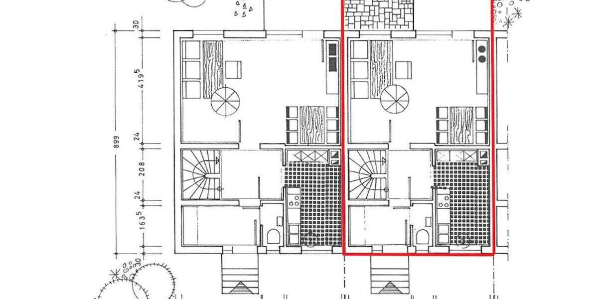 Reihenmittelhaus Rottendorf - 5 Zimmer, 131 m&sup2;, 399.000&euro; | Angebot:25734614