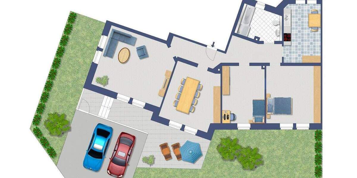 Steuern sparen 55% Denkmal Afa- Bestechende 4Zi. Terrassen- Gartenwhg. in historischem Neugotik Ensemble in Bestlage Wü- Sanderau, unvermietet leer 4 zimmer