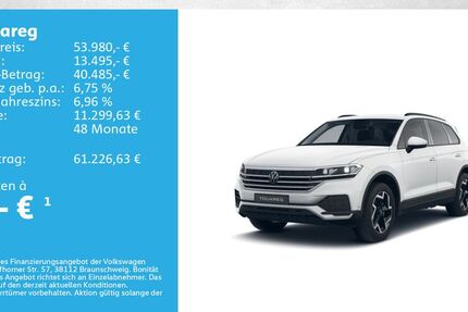 VW Touareg 26.000 km 53.980 &euro; Würzburg 97076