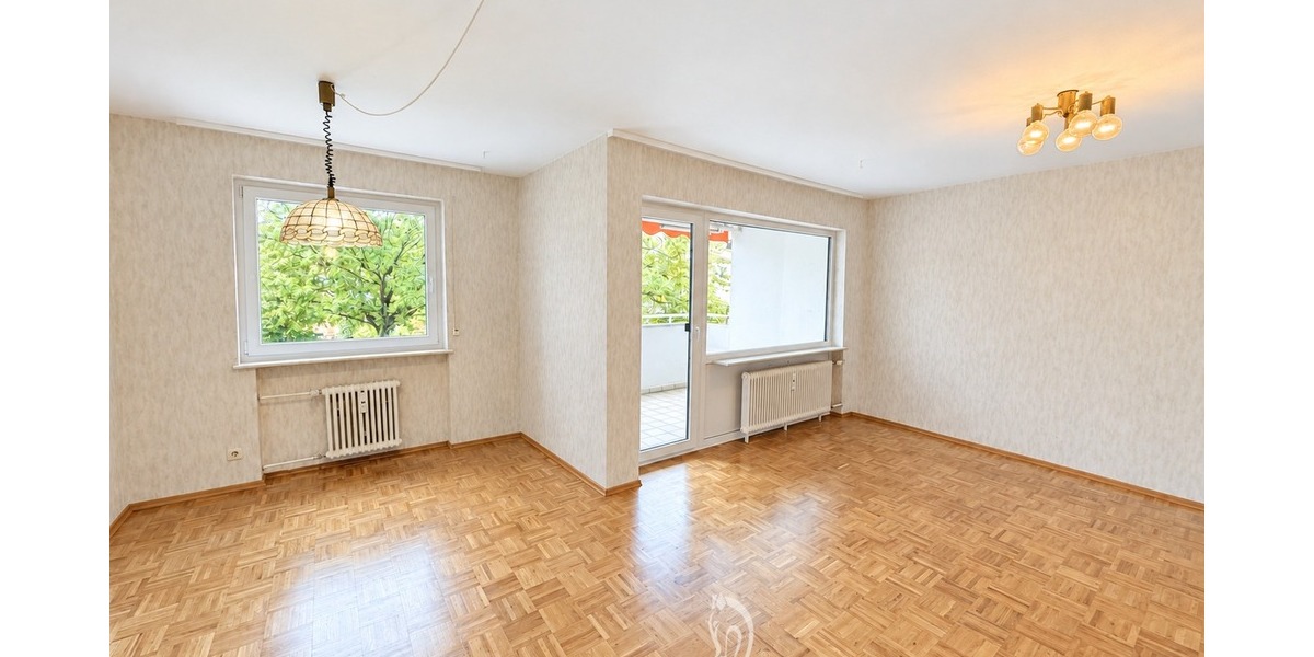 Altersgerecht - Aufzug, Loggia und Tiefgarage – gepflegte 3-Zimmer-Wohnung - Etagenwohnung Höchberg | Angebot:27450926
