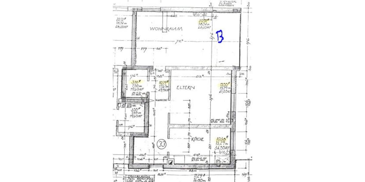 Etagenwohnung Waigolshausen - 2 Zimmer, 60 m&sup2;, 169.000&euro; | Angebot:25842169