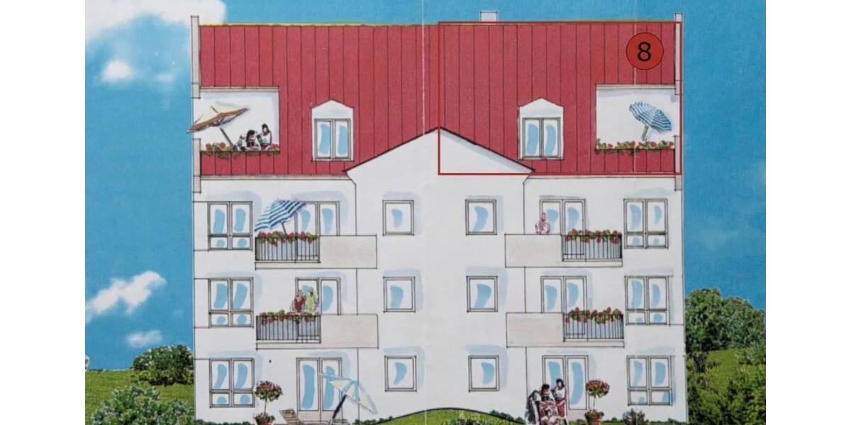 Dachgeschoßwohnung Kist - 4 Zimmer, 81 m&sup2;, 310.000&euro; | Angebot:26263186