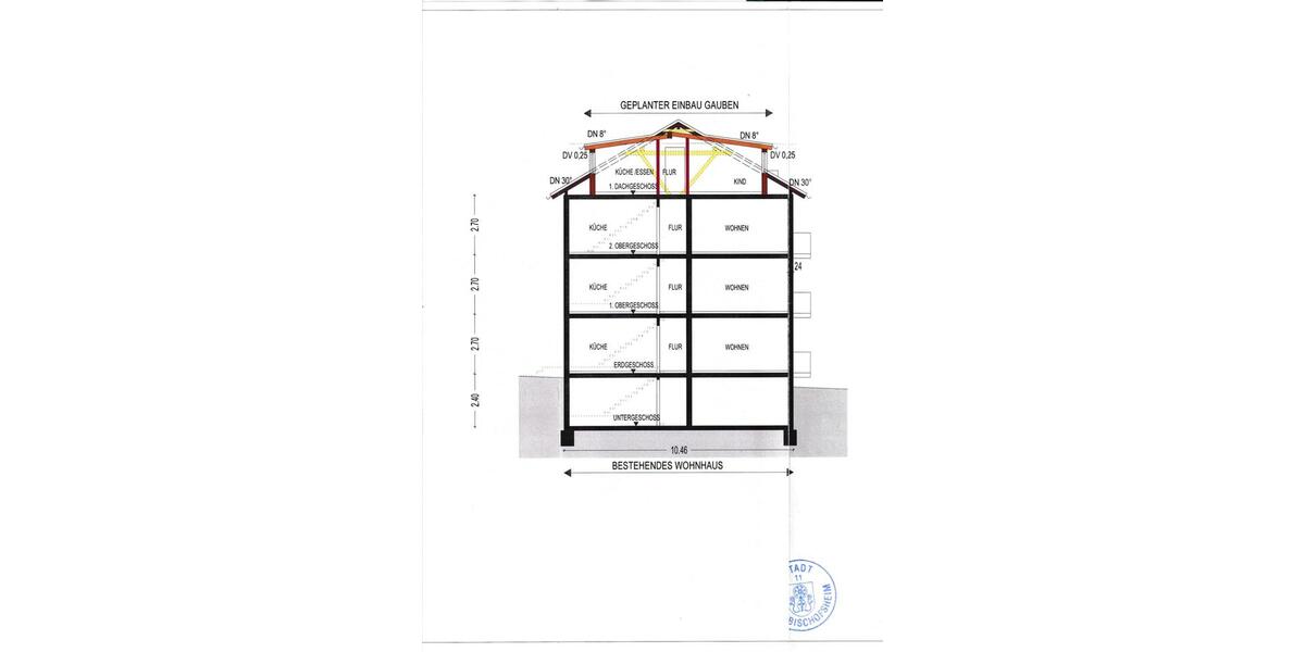 Handwerker aufgepasst. Rohbau-zwei DGWohnungen mit viel Potential 8 zimmer