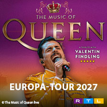 The Music Of Queen Live - Mit Valentin Findling - Europa-Tour 2027 23.01.2027 CONGRESS CENTRUM WÜRZBURG