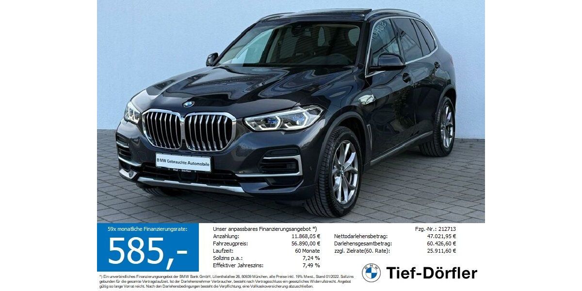 BMW X5 69.970 km 56.250 &euro; Marktsteft 97342
