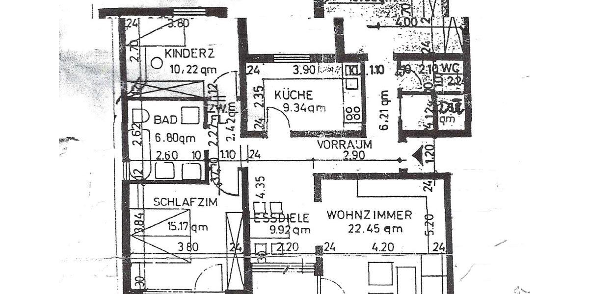 4,5-Zimmer-Wohnung in Würzburg-Lengfeld PROVISIONSFREI 4.5 zimmer