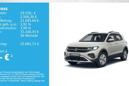 VW T-Cross 8.500 km 22.980 &euro; Kitzingen 97318