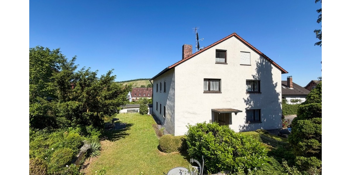 Zweifamilienhaus mit Garten, Ausbaureserve im DG und ausgebautem Bereich im UG - Zweifamilienhaus Zell am Main | Angebot:26876421