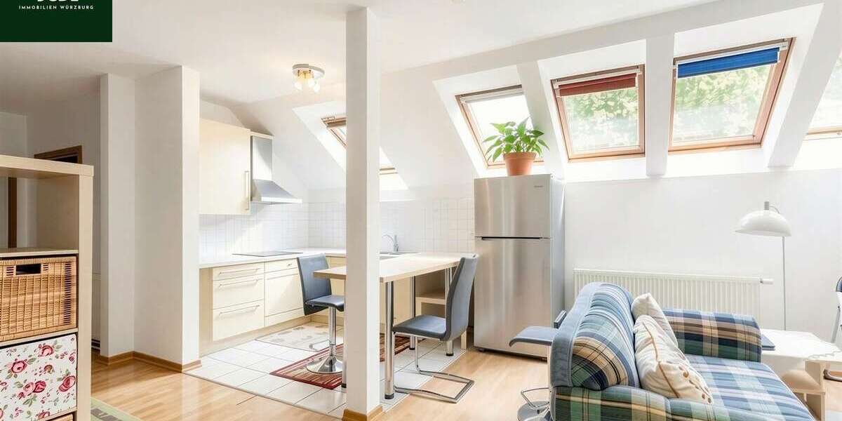 Etagenwohnung Randersacker - 2 Zimmer, 65 m&sup2;, 204.000&euro; | Angebot:27146228