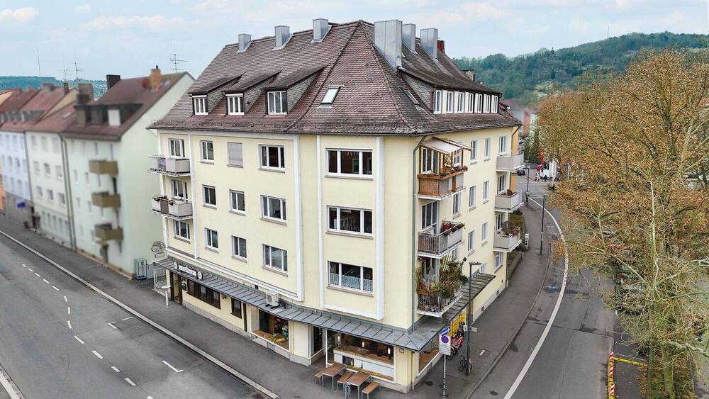 Etagenwohnung Würzburg Sanderau - 3 Zimmer, 55 m&sup2;, 240.000&euro; | Angebot:26189011