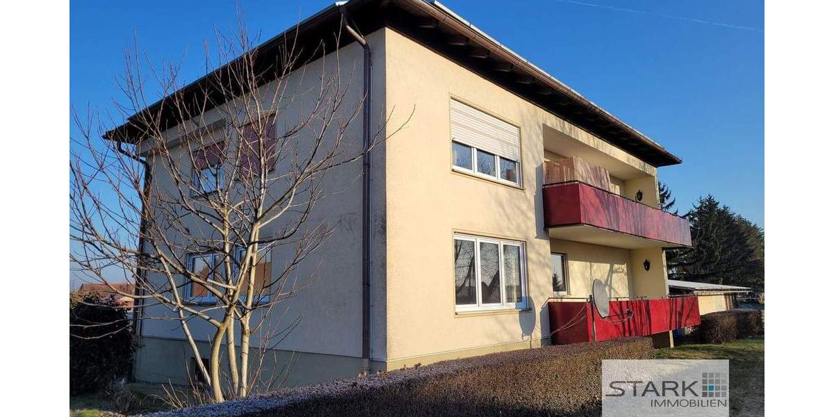 4,5-Zimmer-Familienwohnung mit 2 Balkonen und Garage in Giebelstadt-Euerhausen! Bezugsfrei! 4 zimmer