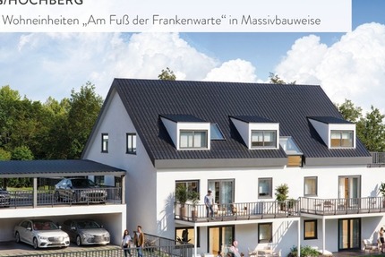 3 Zimmer - Neubau mit 5 Wohneinheiten „Am Fuß der Frankenwarte“ in Massivbauweise- Hier WE 2 - Wohnung Höchberg | Angebot:25648424