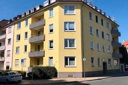 2 Zimmer Erdgeschosswohnung Würzburg Sanderau Balkon Einbauküche zimmer