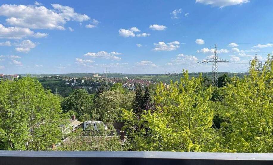 Lichtdurchflutete sonnige große 1 ZW Süd- Balkon mit Weitblick Wü,- Lengfeld, Schlafnische, sep. Küche, Bad neu renoviert