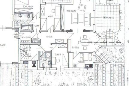 5 Zimmer-EG-Wohnung mit Doppelgarage in Waldbüttelbrunn 5 zimmer