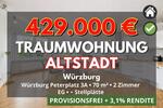 Erdgeschoßwohnung Würzburg Heuchelhof - 2 Zimmer, 70 m&sup2;, 429.000&euro; | Angebot:26676009