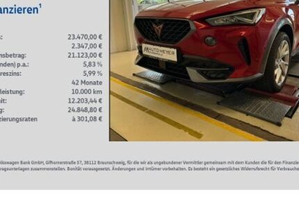 Cupra Formentor 52.894 km 23.470 &euro; Reichenberg 97234