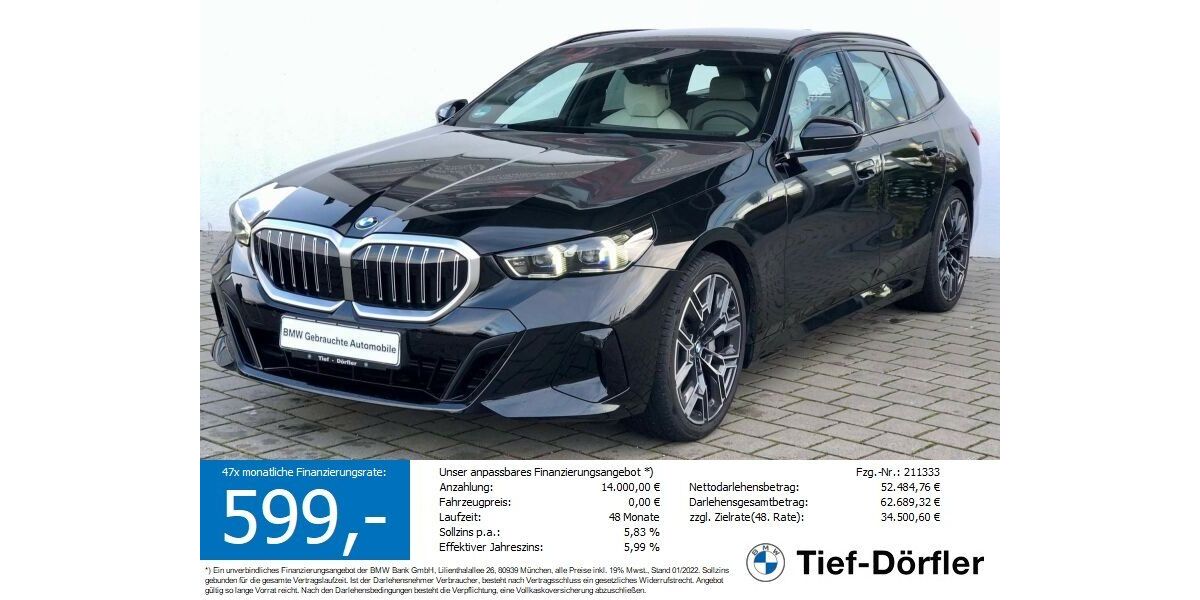 BMW 540 15.826 km 63.690 &euro; Marktsteft 97342