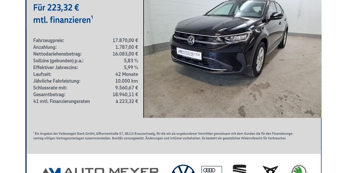 VW Taigo 39.900 km 17.870 &euro; Ochsenfurt 97199