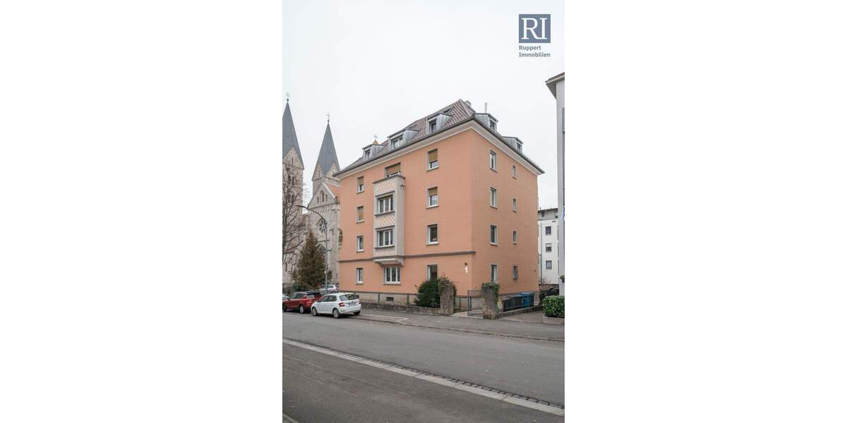 Etagenwohnung Würzburg Sanderau - 3 Zimmer, 94 m&sup2;, 449.000&euro; | Angebot:25154029