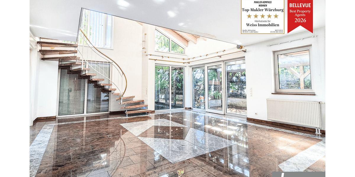 Etagenwohnung Höchberg - 5 Zimmer, 219 m&sup2;, 2.120&euro; | Angebot:26738357