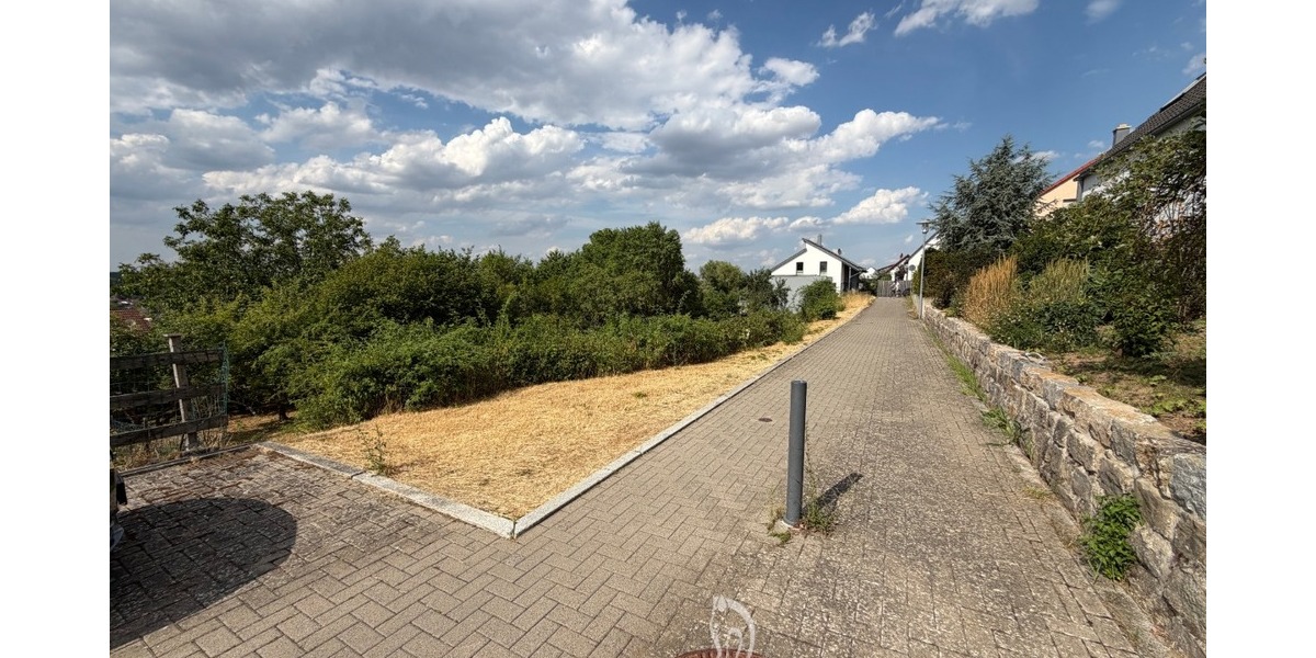 Baugrundstück mit Weitblick in einer der schönsten Lagen von Höchberg - Grundstück Höchberg | Angebot:27117466