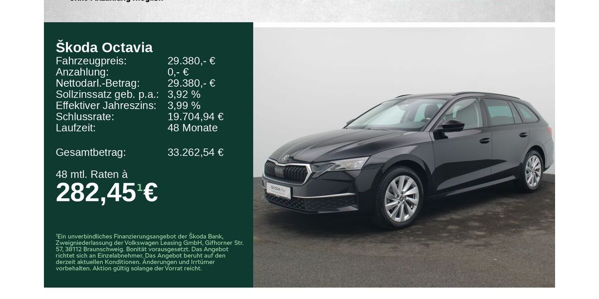 Skoda Octavia 26.500 km 28.680 &euro; Würzburg 97084