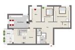 Etagenwohnung Veitshöchheim - 4 Zimmer, 100 m&sup2;, 1.400&euro; | Angebot:26614907