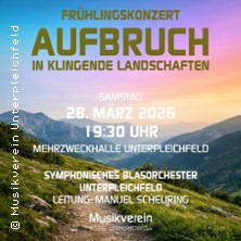 Aufbruch in klingende Landschaften 28.03.2026 Mehrzweckhalle