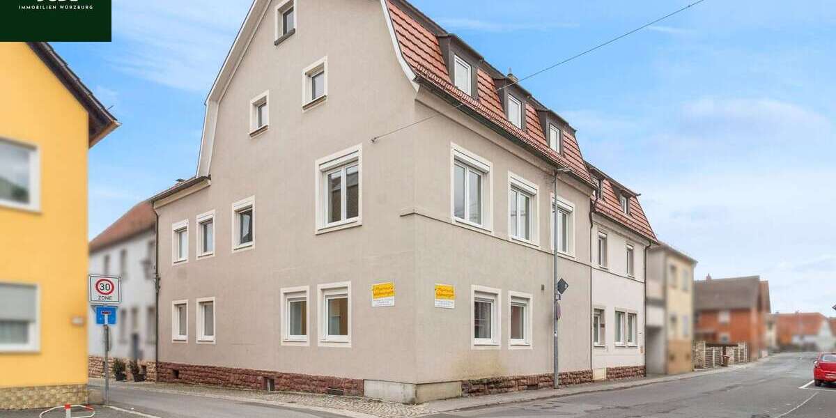 Etagenwohnung Zellingen - 5 Zimmer, 131 m&sup2;, 255.000&euro; | Angebot:25836503