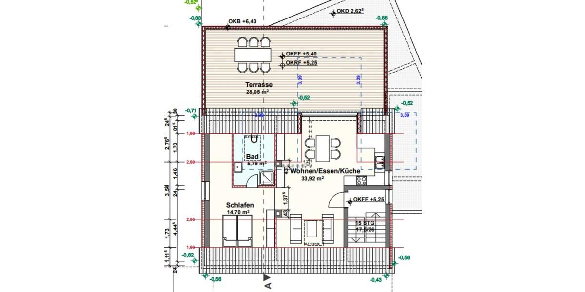Dachgeschoßwohnung Veitshöchheim - 2 Zimmer, 60 m&sup2;, 850&euro; | Angebot:25258601