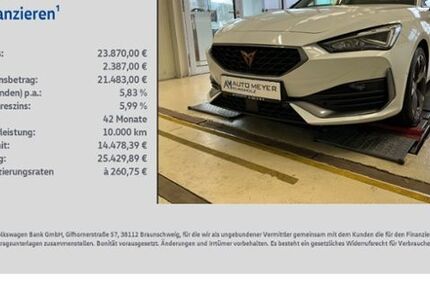Cupra Leon 61.499 km 23.870 &euro; Reichenberg 97234