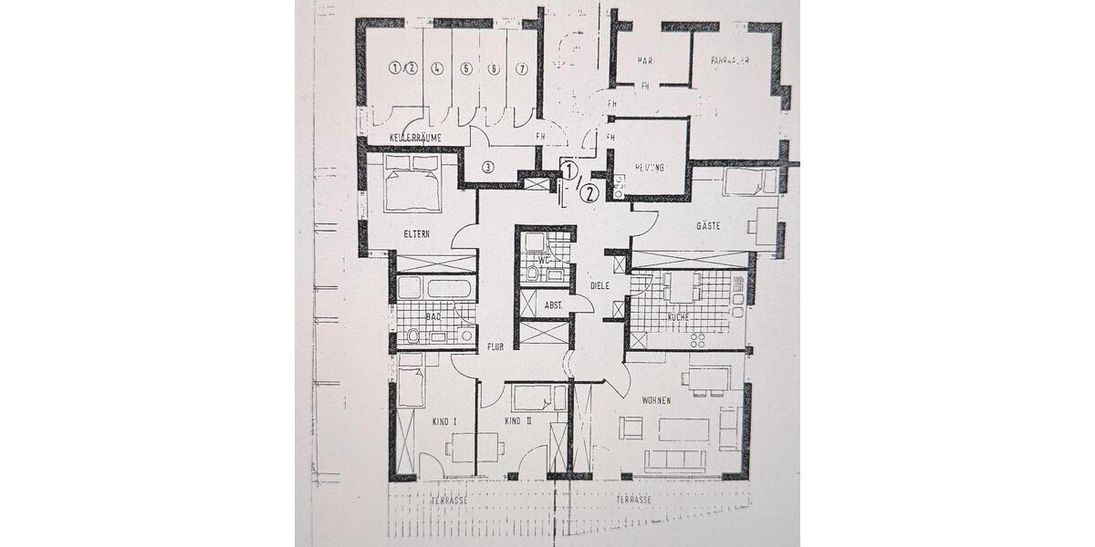 Attraktive Wohnung in zentraler Lage von Höchberg 3 zimmer