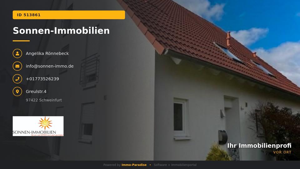 Doppelhaushälfte Röthlein - 5 Zimmer, 123 m&sup2;, 1.100&euro; | Angebot:26088763