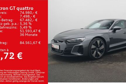 Audi e-tron GT 38.000 km 71.480 &euro; Würzburg 97076