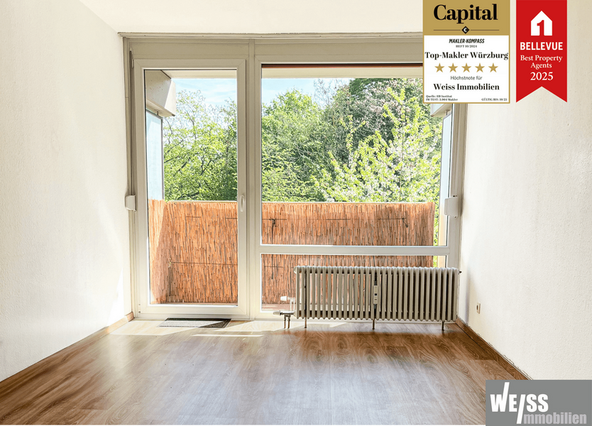 Wohnung zum Mieten in Gerbrunn 390 € 30.65 m²
