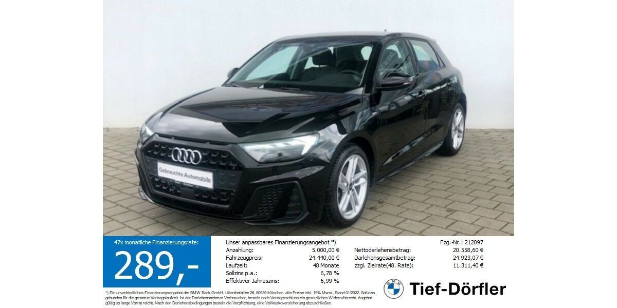 Audi A1 18.930 km 23.490 &euro; Marktsteft 97342