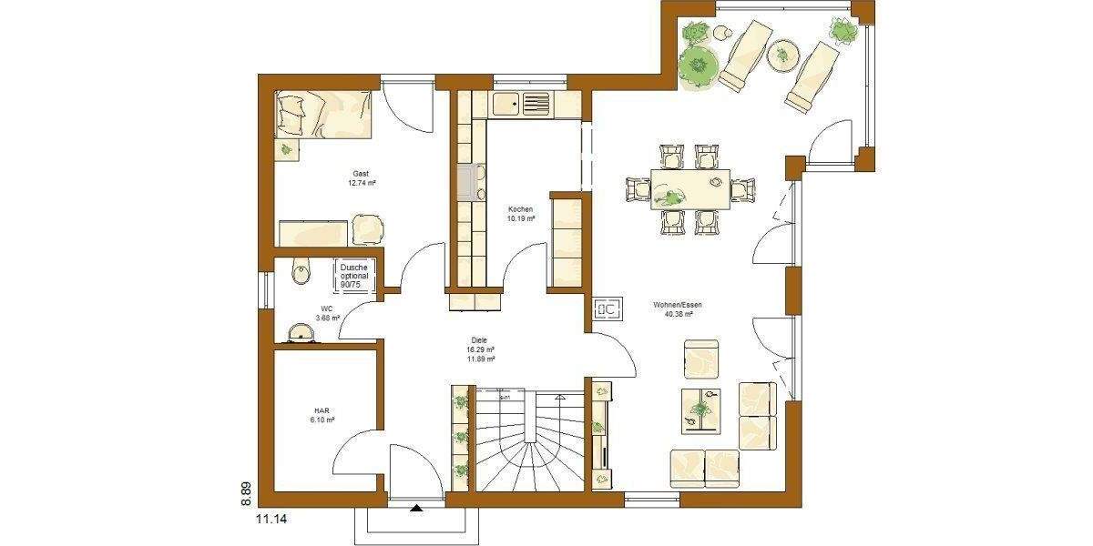 Einfamilienhaus Ochsenfurt Darstadt - 5 Zimmer, 142 m&sup2;, 448.000&euro; | Angebot:25701740