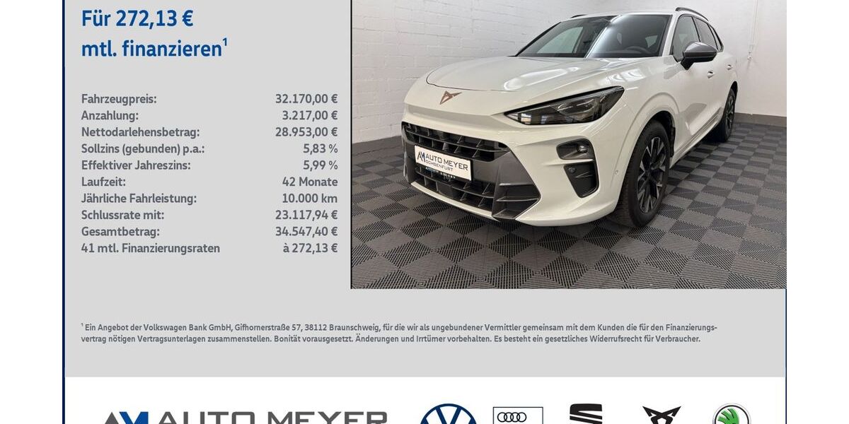 Cupra Terramar 26.907 km 32.170 &euro; Ochsenfurt 97199