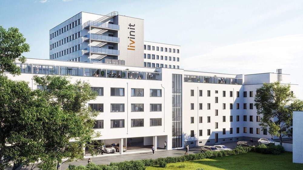 Etagenwohnung Würzburg Grombühl - 2 Zimmer, 59 m&sup2;, 349.900&euro; | Angebot:25667370