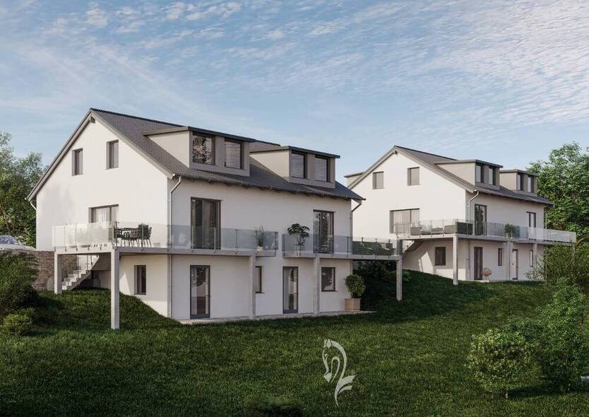Neubau: 2 Doppelhäuser in Höchberg, nur noch 3 Haushälften verfügbar!