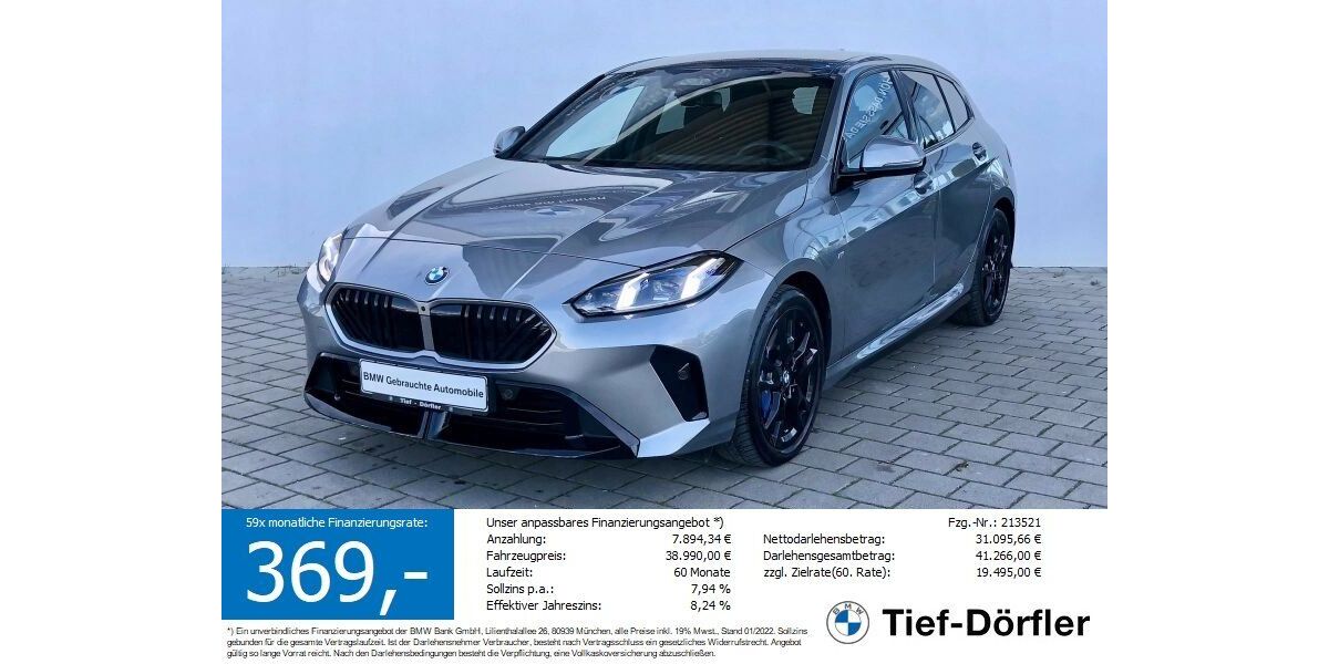 BMW 120 22.293 km 38.990 &euro; Marktsteft 97342