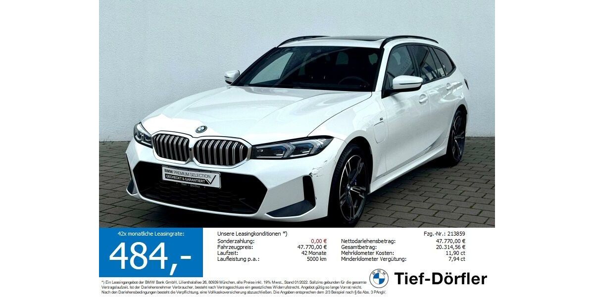 BMW 330 22.280 km 45.890 &euro; Marktsteft 97342