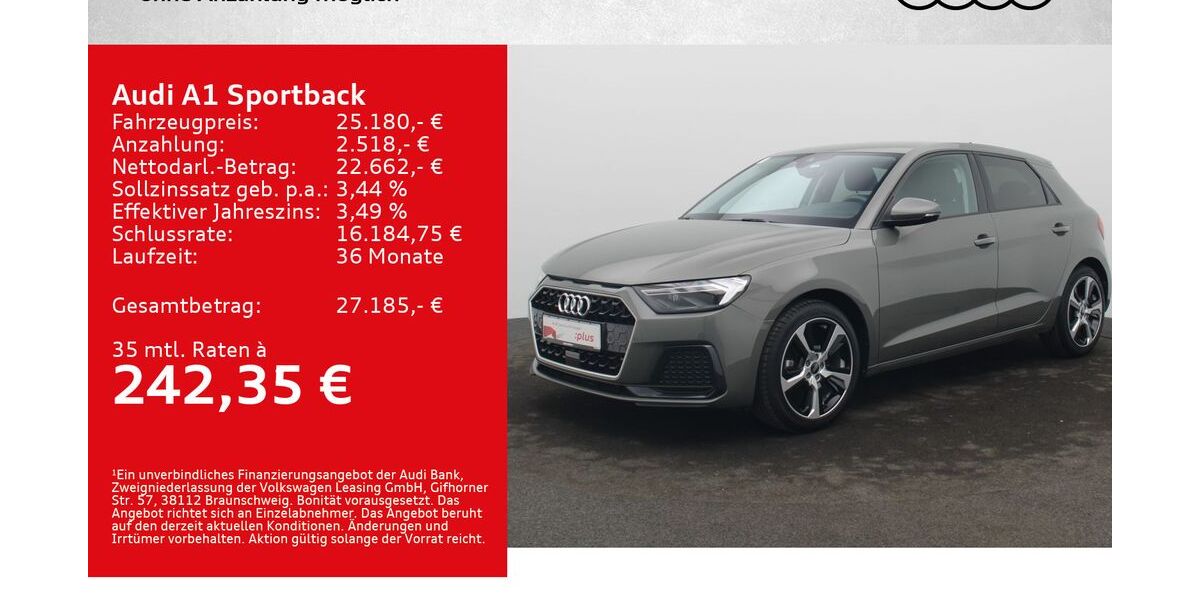 Audi A1 5.500 km 23.980 &euro; Würzburg 97076